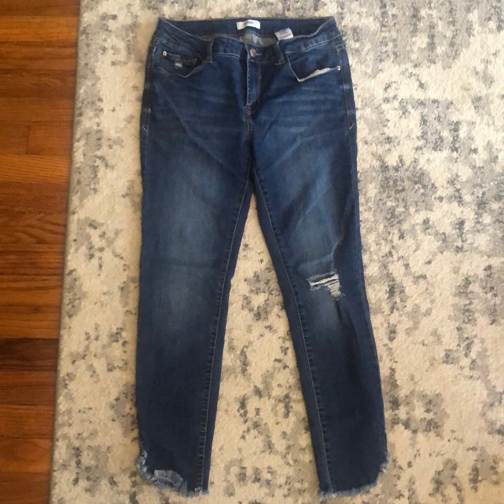 Distressed Skinny Jeans